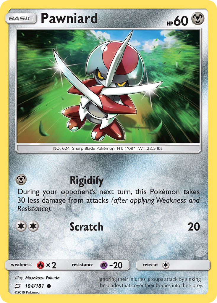 Pawniard — illustrated card