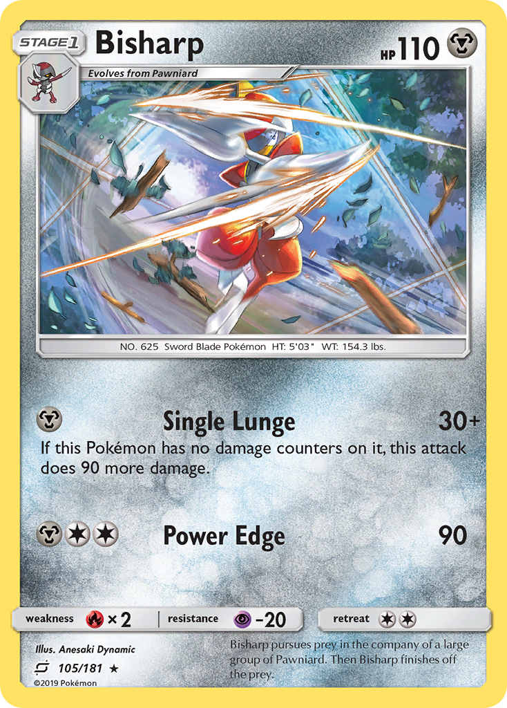 Bisharp — illustrated card