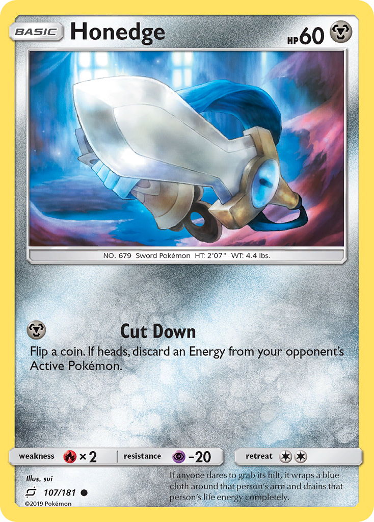 Honedge — illustrated card