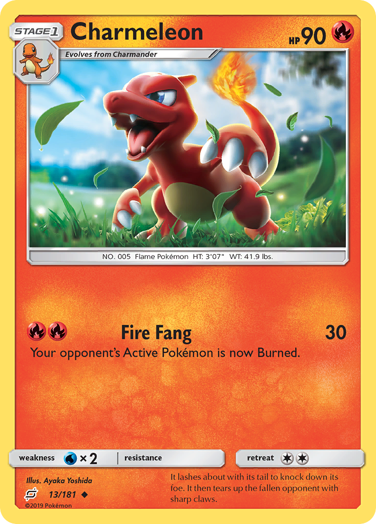 Charmeleon — illustrated card