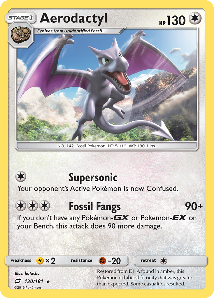 Aerodactyl — illustrated card
