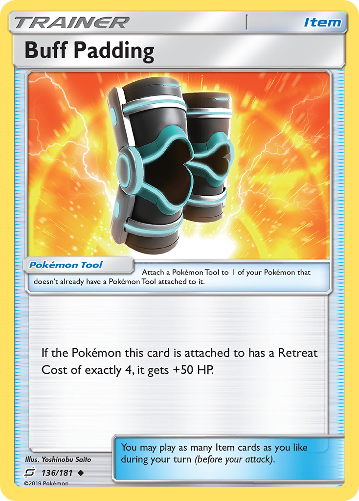 Buff Padding — illustrated card