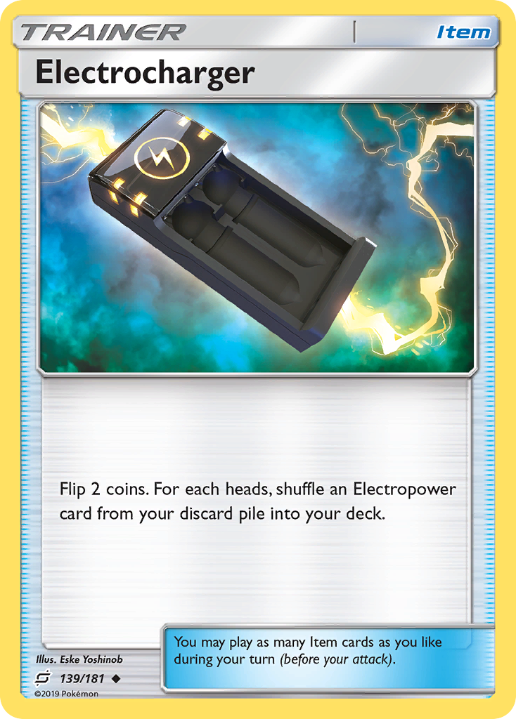 Electrocharger — illustrated card