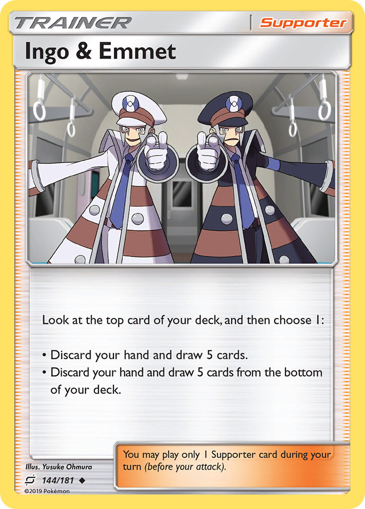 Ingo & Emmet — illustrated card