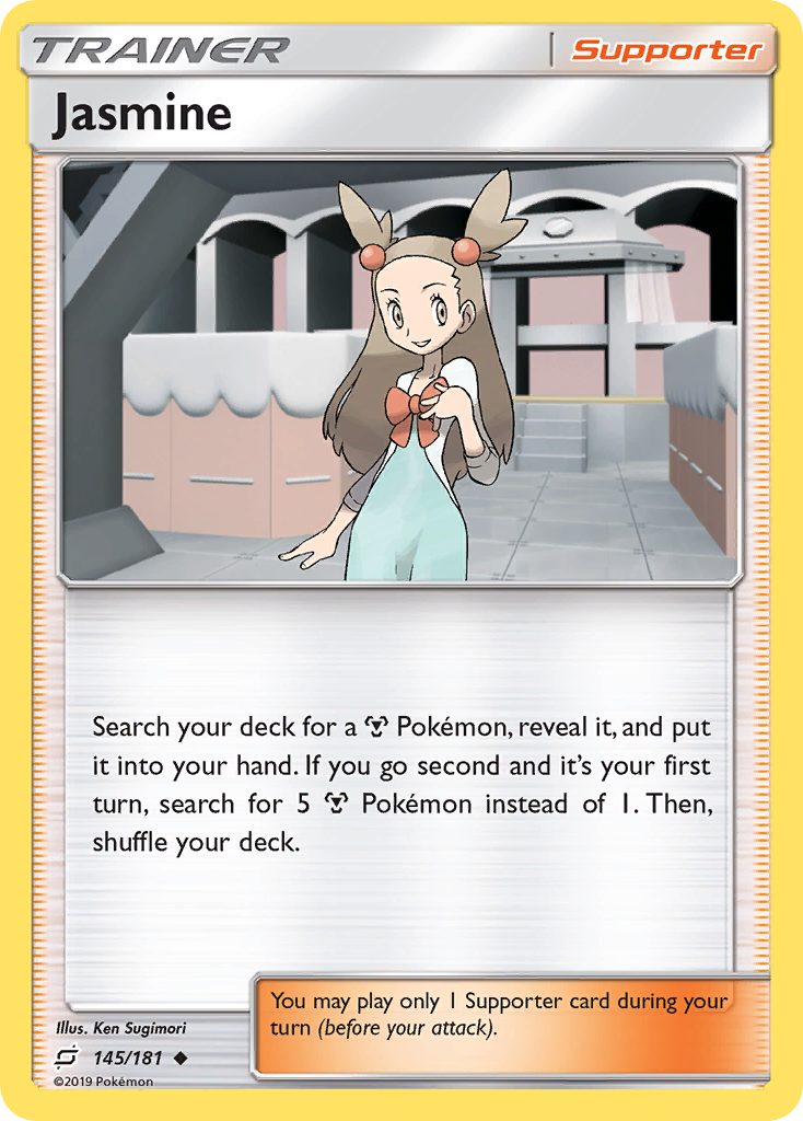Jasmine — illustrated card
