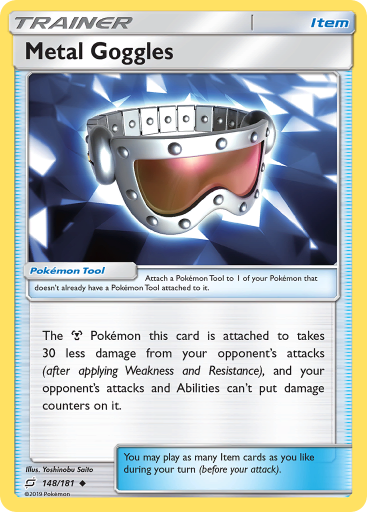 Metal Goggles — illustrated card