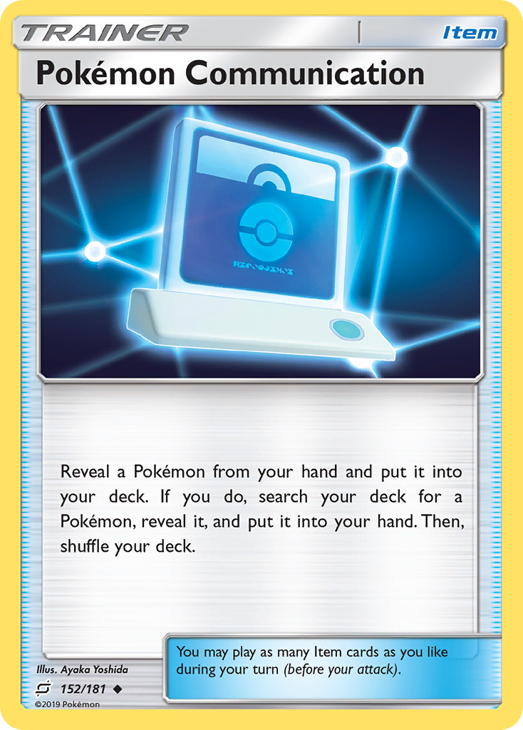 Pokémon Communication — illustrated card
