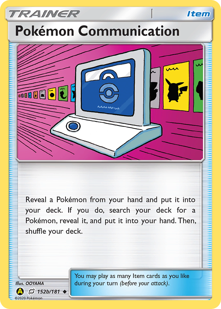 Pokémon Communication — illustrated card