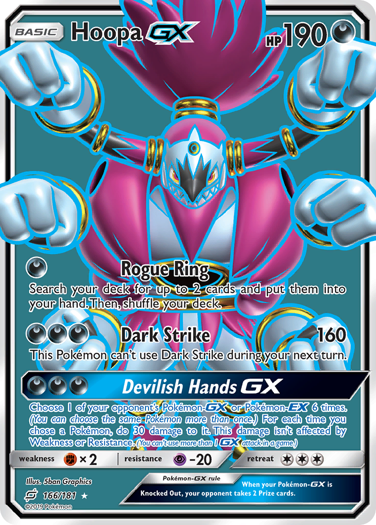 Hoopa-GX — illustrated card