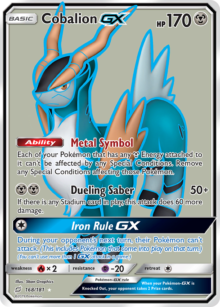 Cobalion-GX — illustrated card