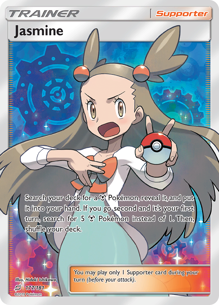 Jasmine — illustrated card