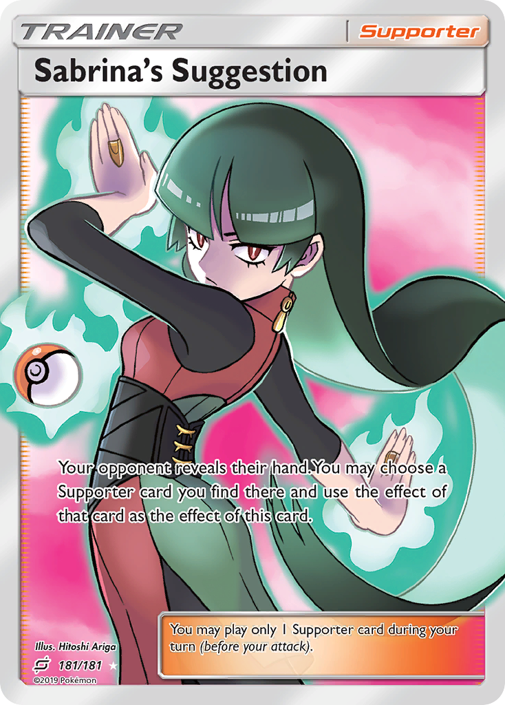 Sabrina's Suggestion — illustrated card