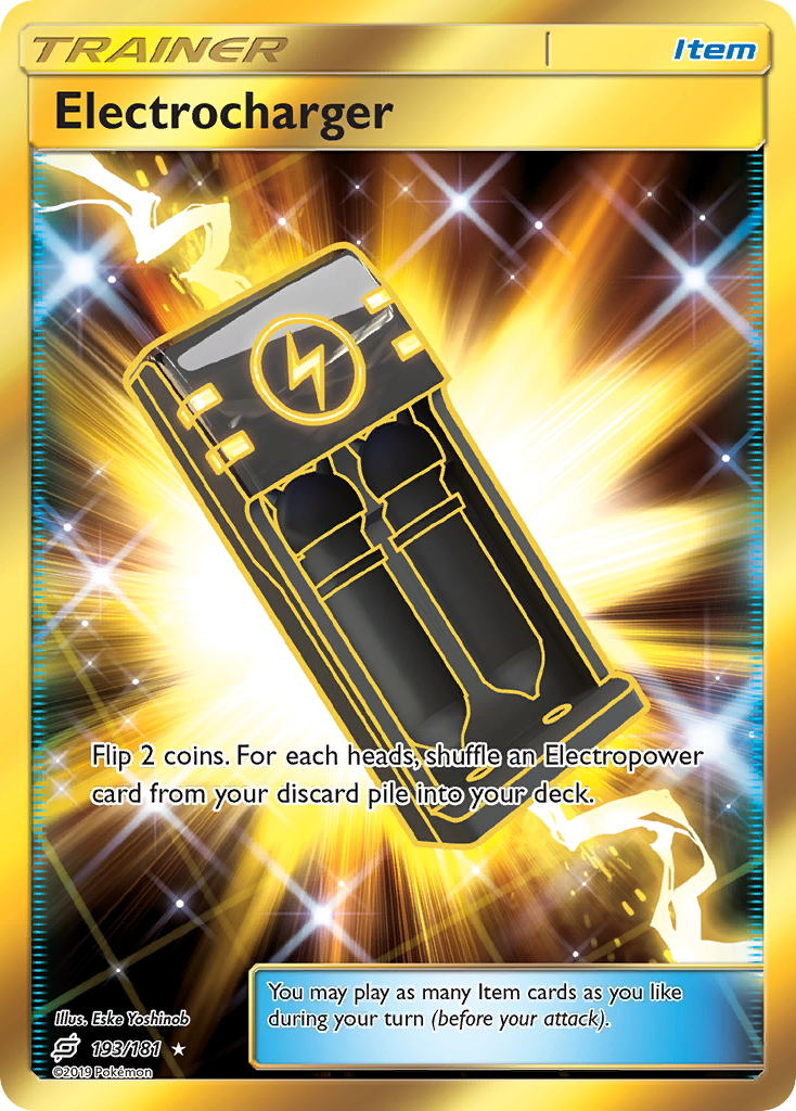 Electrocharger — illustrated card