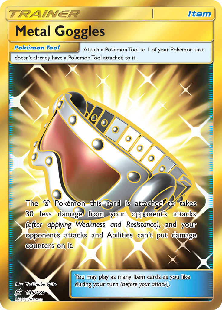 Metal Goggles — illustrated card