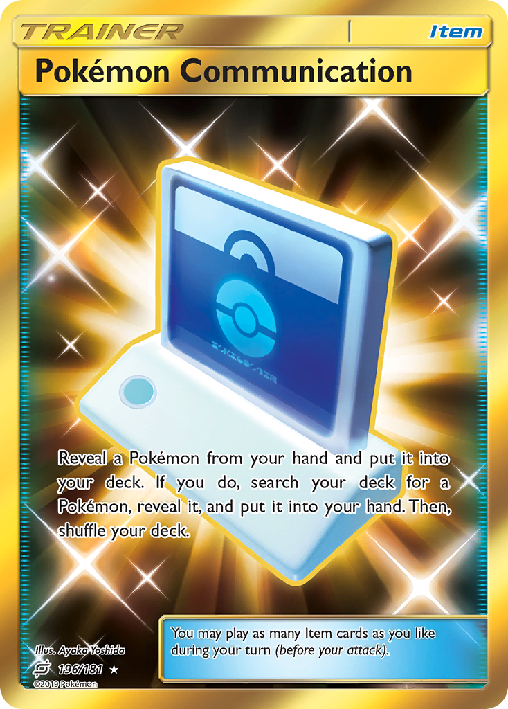 Pokémon Communication — illustrated card