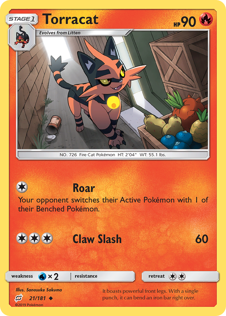 Torracat — illustrated card