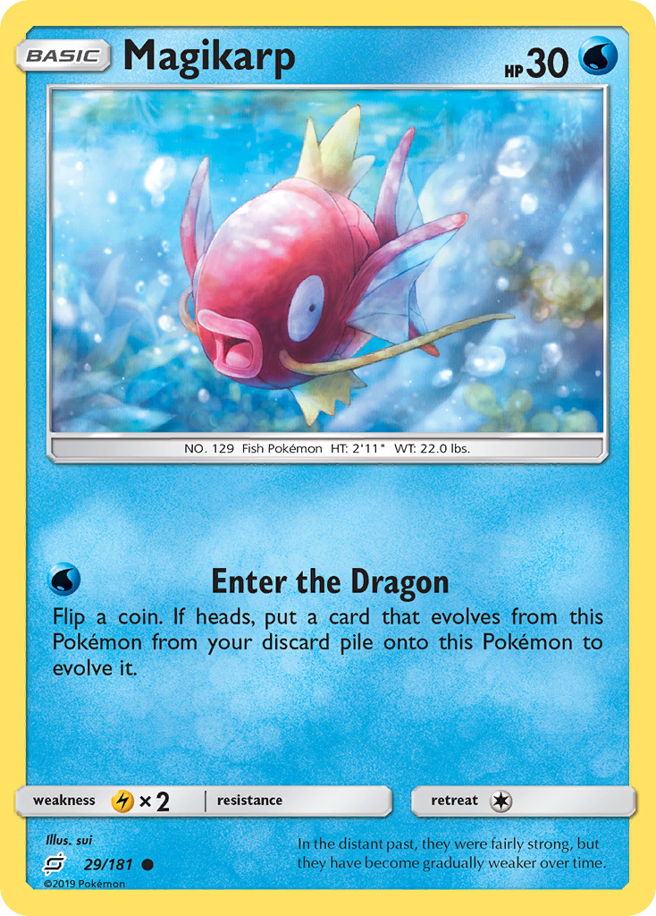 Magikarp — illustrated card
