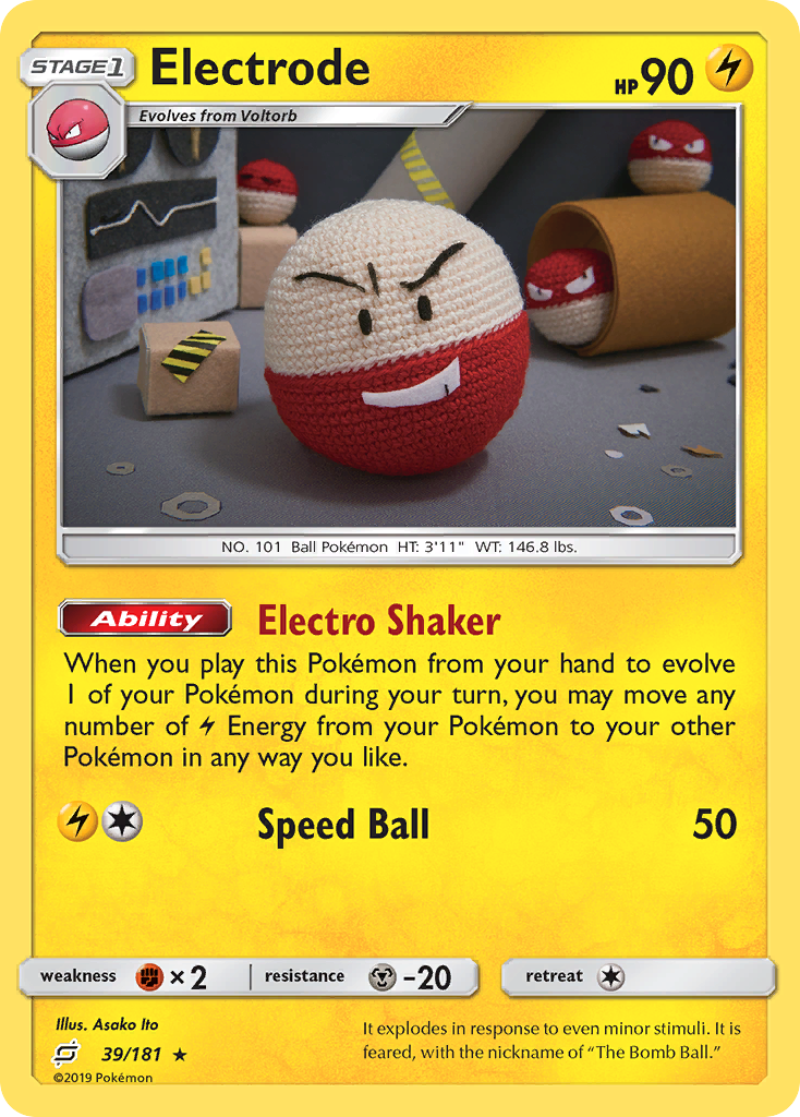 Electrode — illustrated card