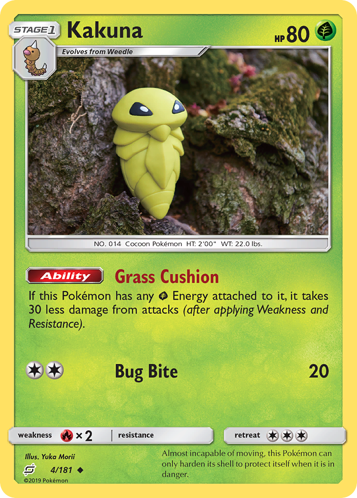 Kakuna — illustrated card