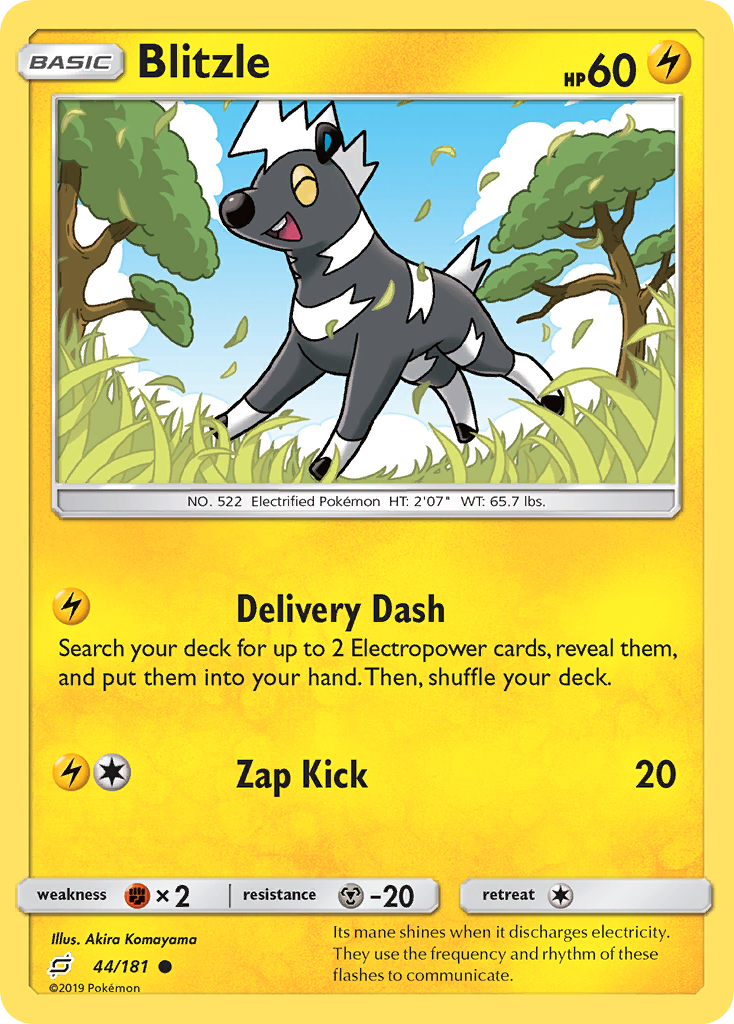 Blitzle — illustrated card