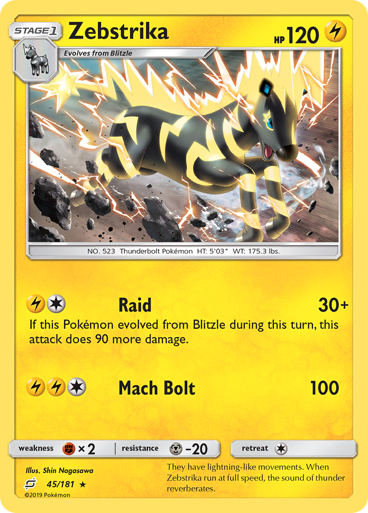 Zebstrika — illustrated card