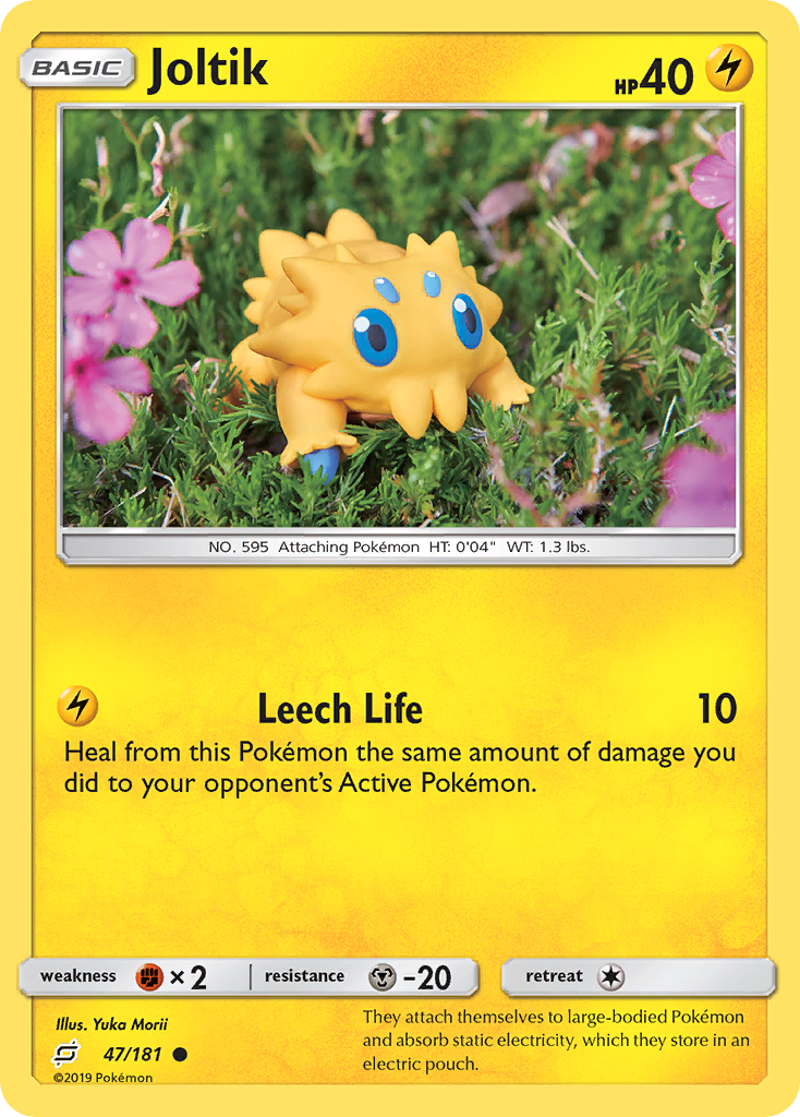 Joltik — illustrated card