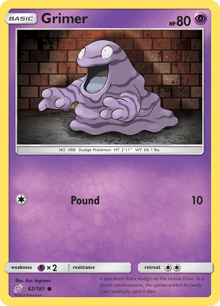 Grimer — illustrated card