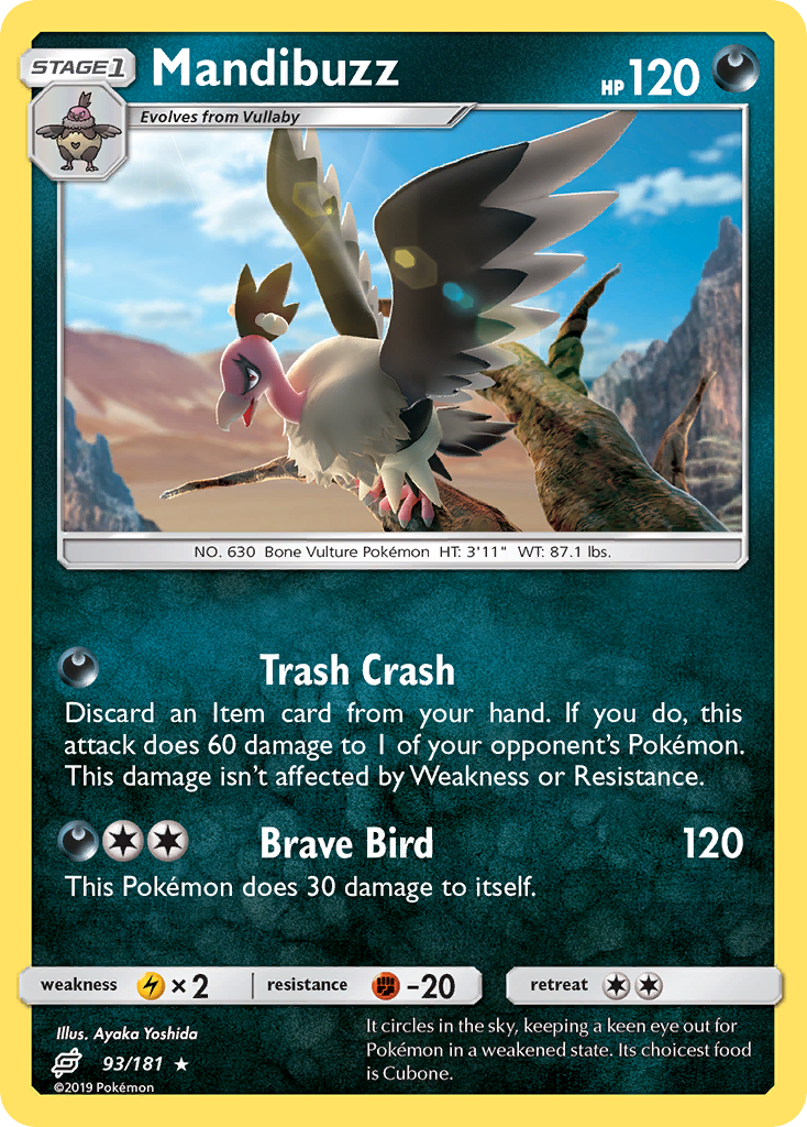 Mandibuzz — illustrated card