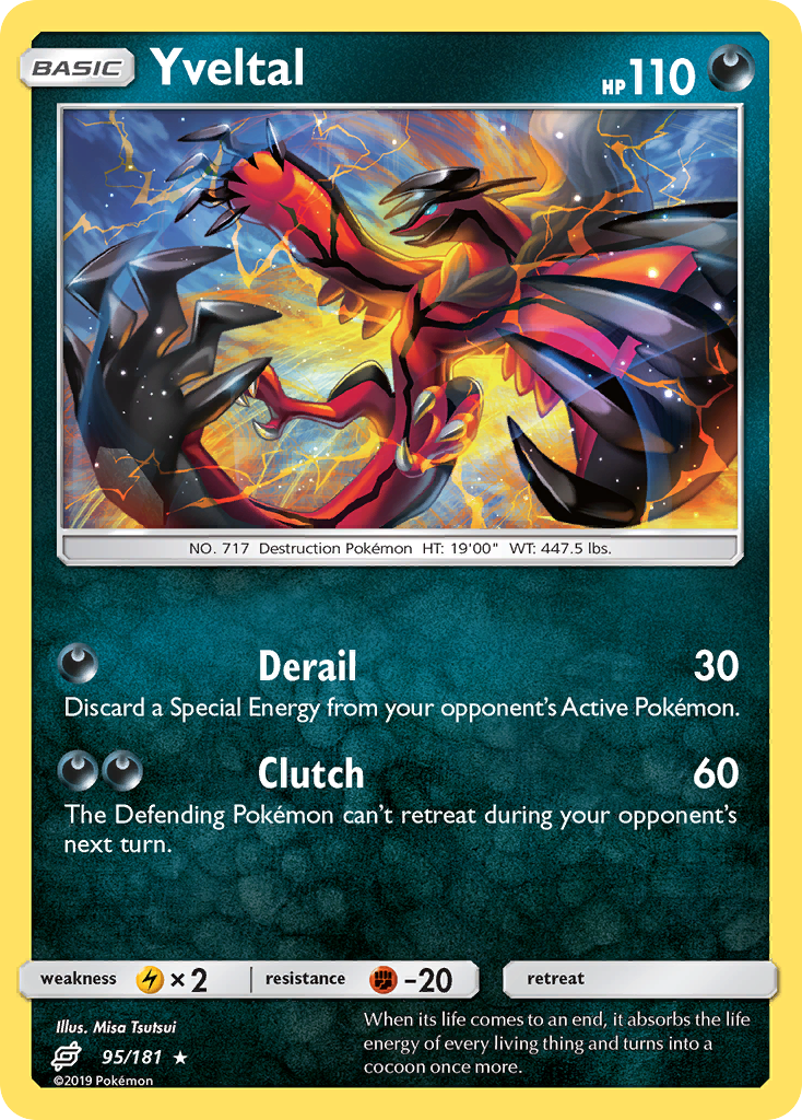 Yveltal — illustrated card