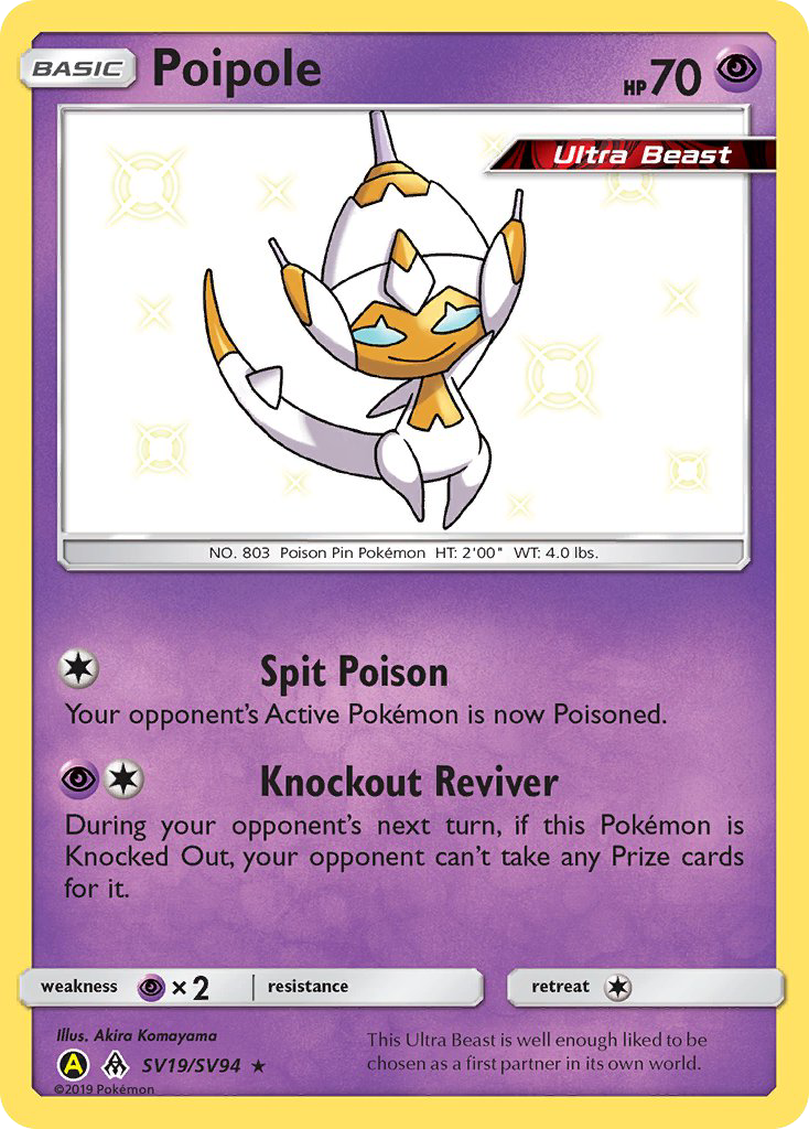 Poipole — illustrated card