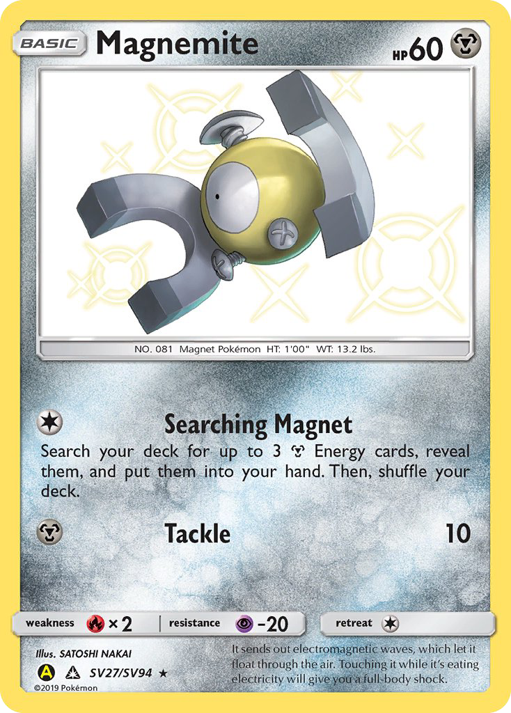 Magnemite — illustrated card