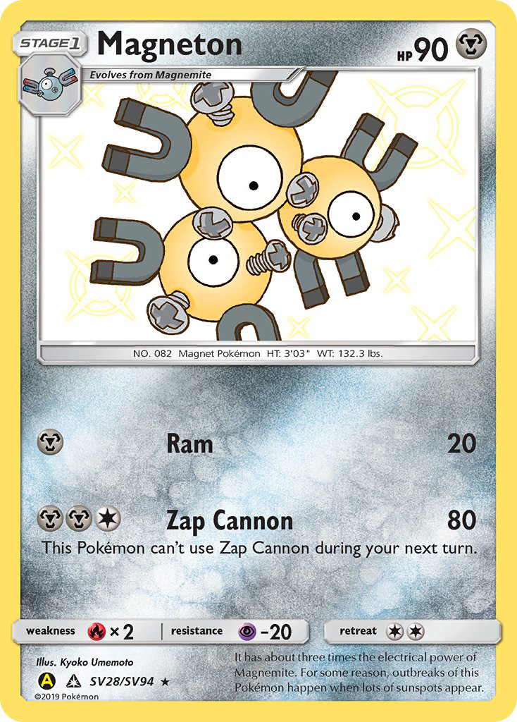 Magneton — illustrated card