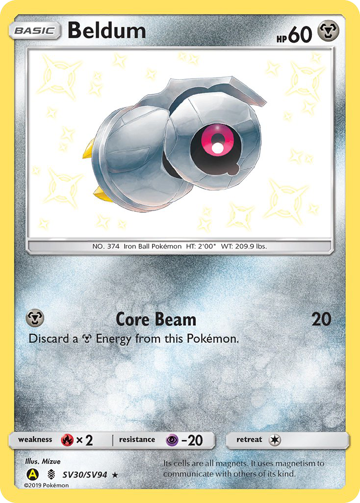 Beldum — illustrated card