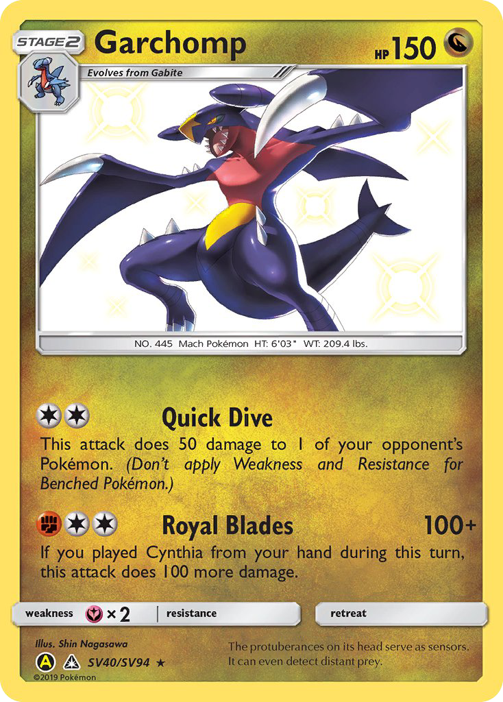 Garchomp — illustrated card