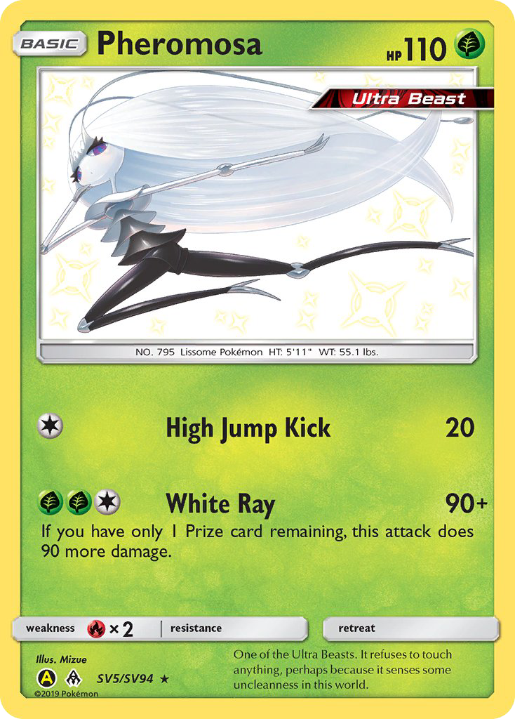 Pheromosa — illustrated card