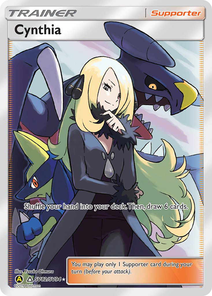 Cynthia — illustrated card