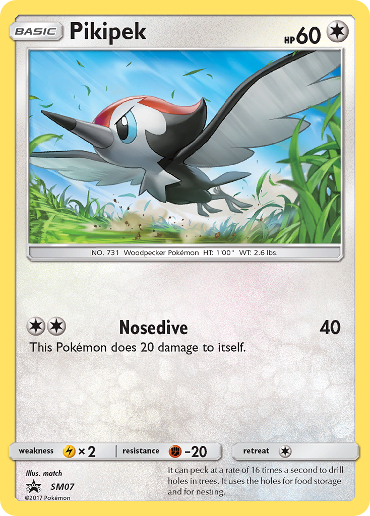 Pikipek — illustrated card