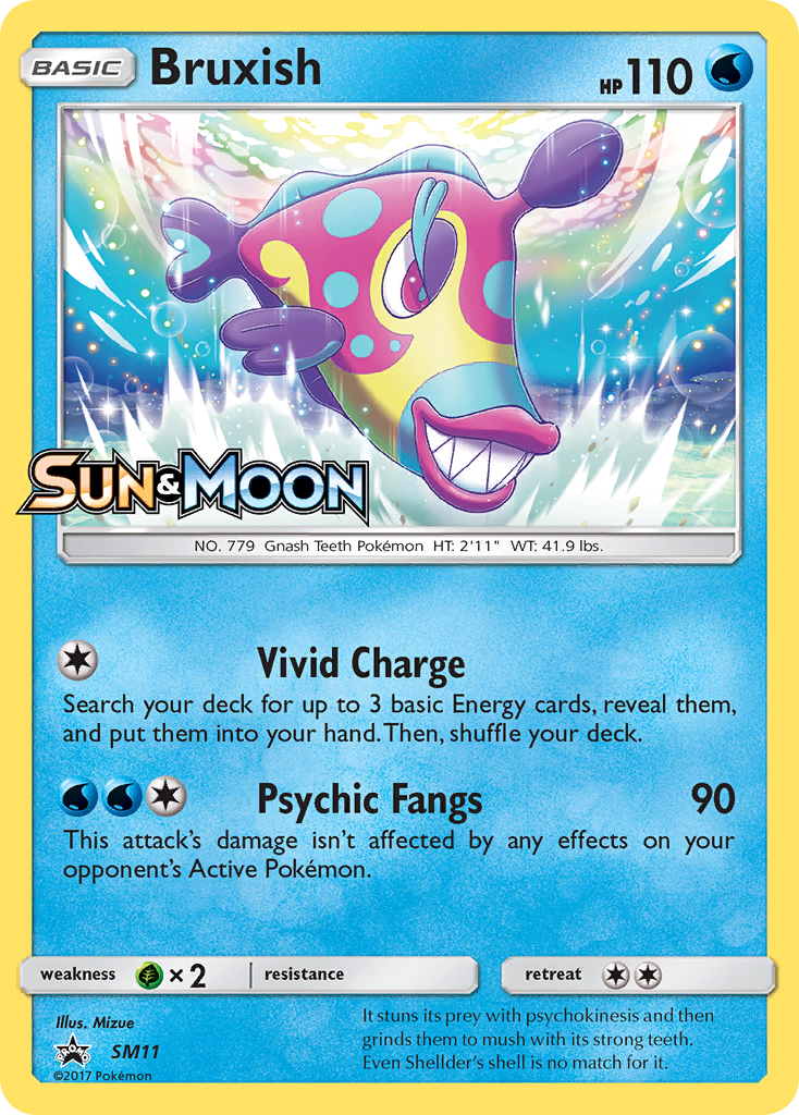 Bruxish — illustrated card