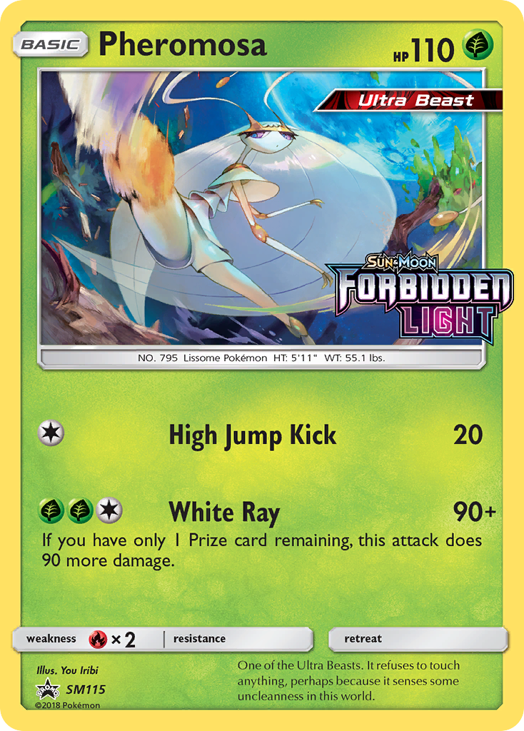 Pheromosa — illustrated card