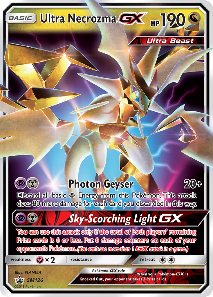 Ultra Necrozma-GX — illustrated card