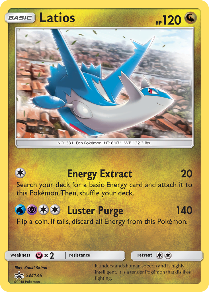 Latios — illustrated card