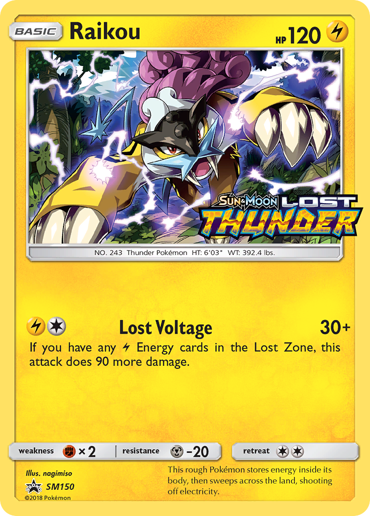 Raikou — illustrated card