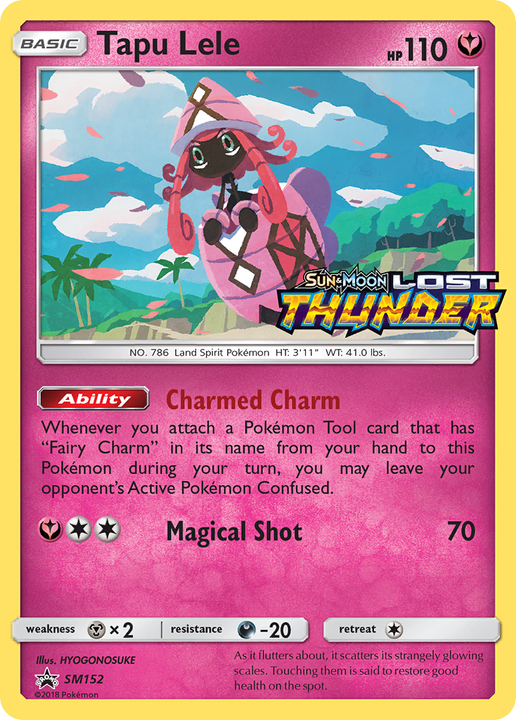 Tapu Lele — illustrated card
