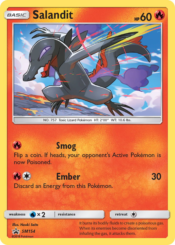 Salandit — illustrated card