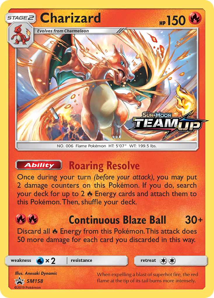 Charizard — illustrated card