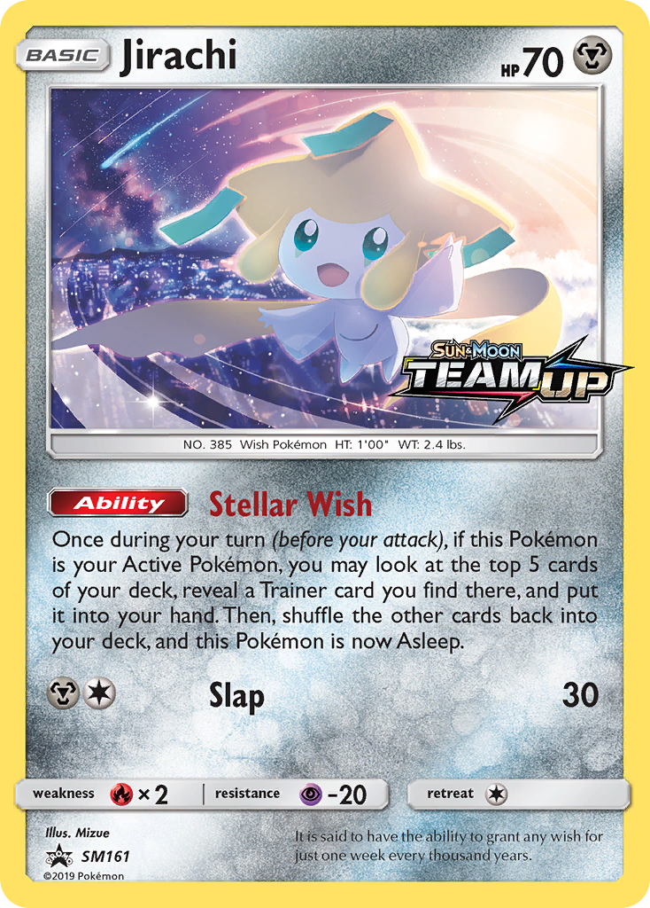 Jirachi — illustrated card