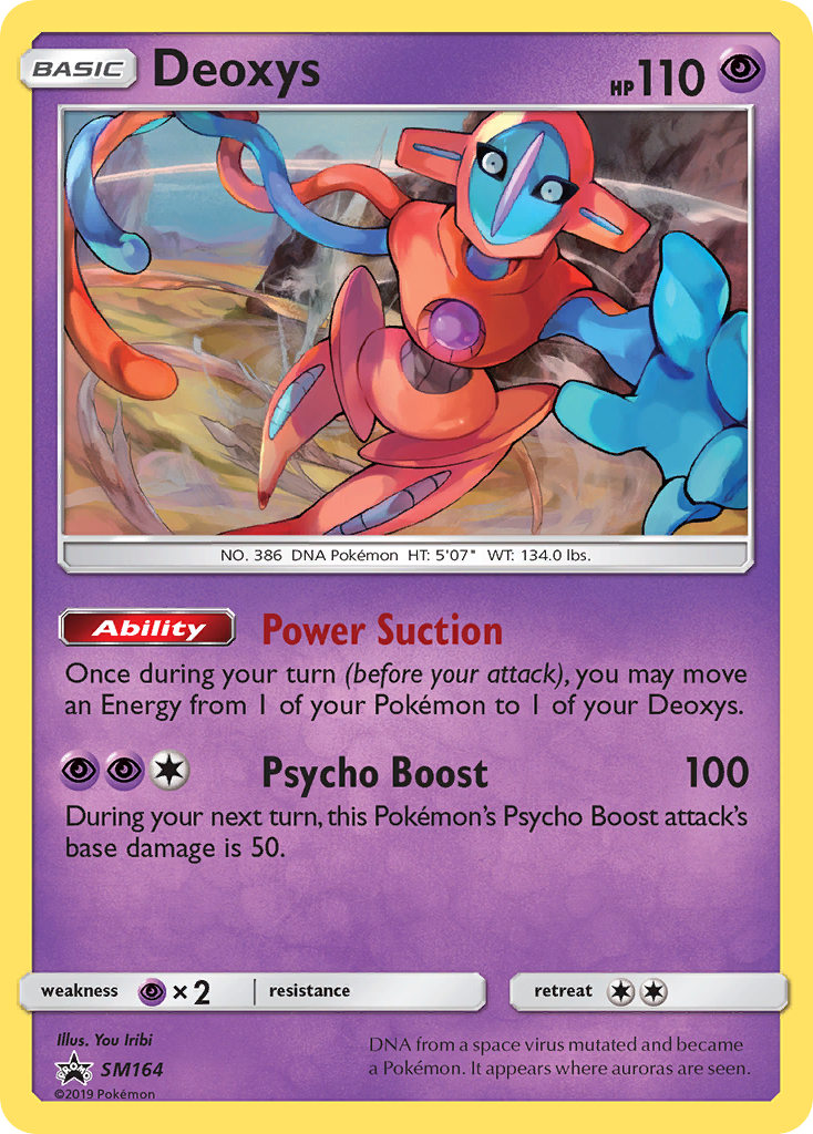 Deoxys — illustrated card