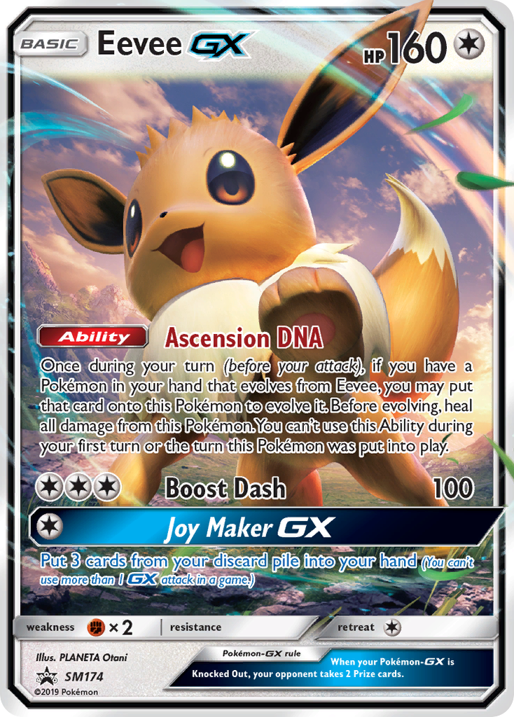 Eevee-GX — illustrated card