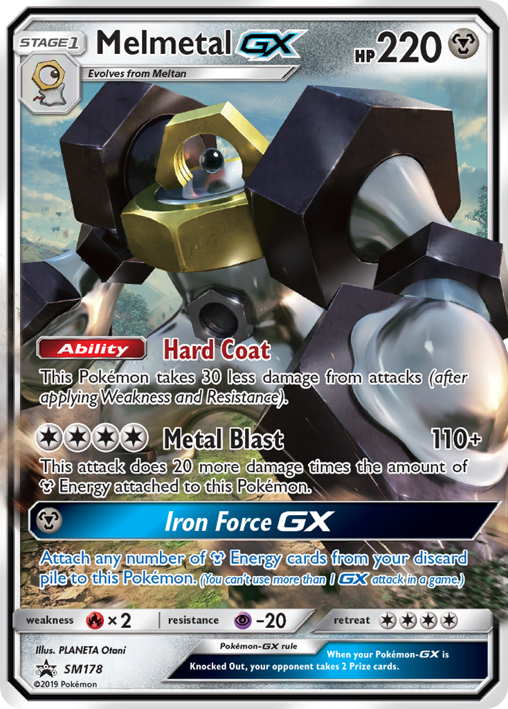 Melmetal-GX — illustrated card