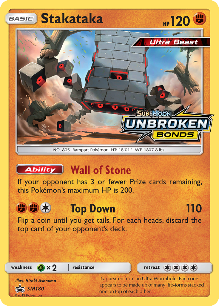 Stakataka — illustrated card